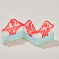 Forth Rail Bridge Fold Out Card