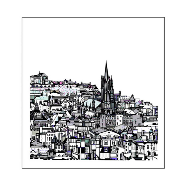 Edinburgh City Digital Print
