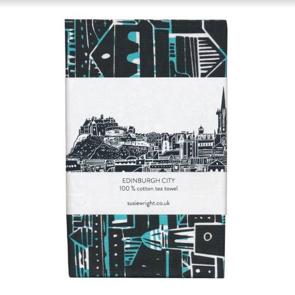 Edinburgh City Tea Towel