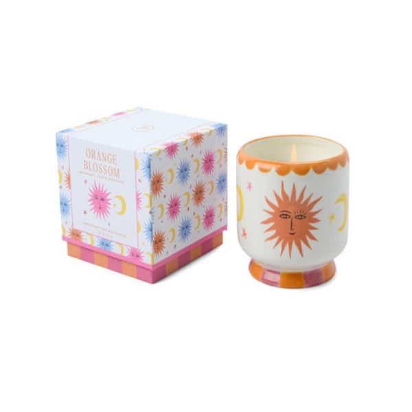 A Dopo Sun Orange Blossom Ceramic Candle