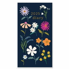 Caroline Gardner Botanic Blooms 2025 Slim Diary