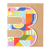 Age 3 Birthday Block Card
