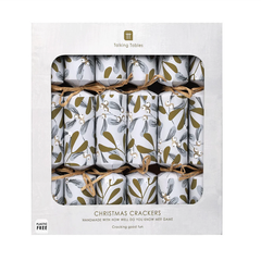 Botanical Mistletoe Mini Crackers 8pk