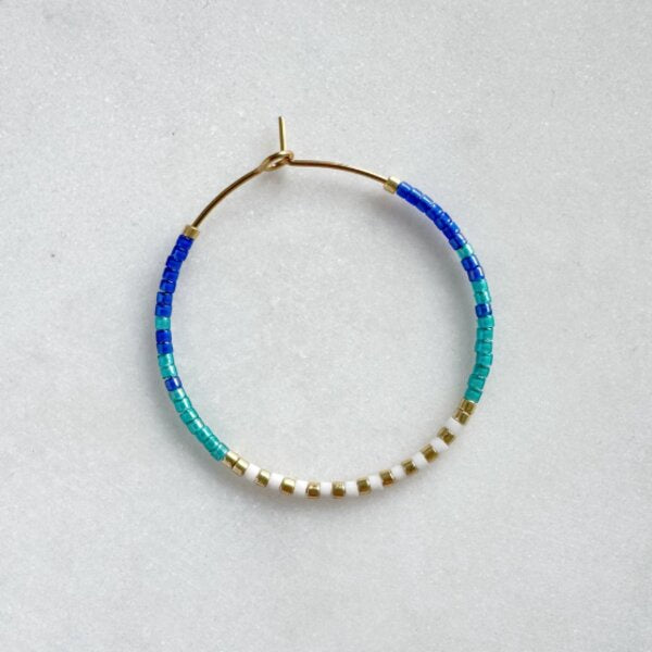 Wave Moon Earrings