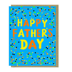 Bright Happy Father's Day Card