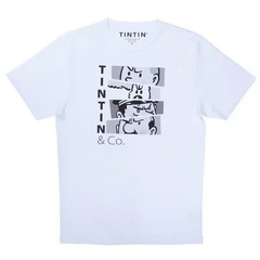 Tintin & Co Black and White T-Shirt