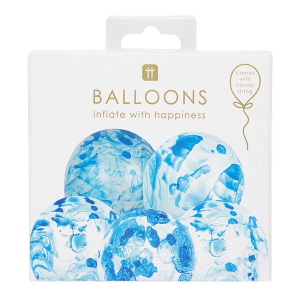 Blue Marble Balloons