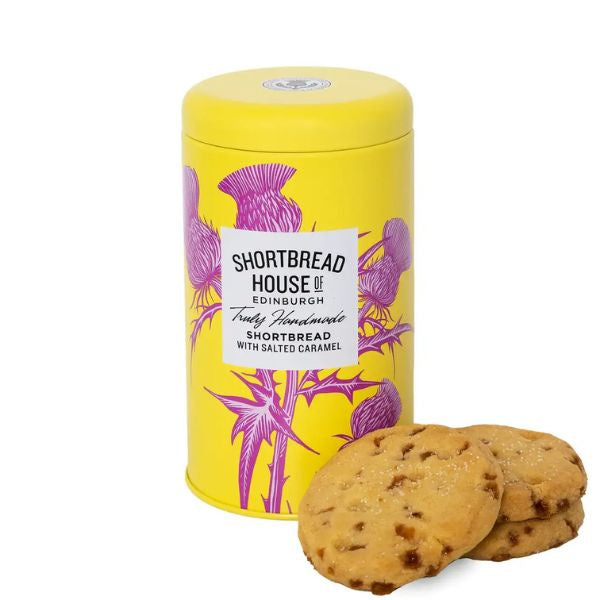 Shortbread with Salted Caramel Thistle Tin