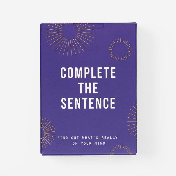 Complete The Sentence Cards