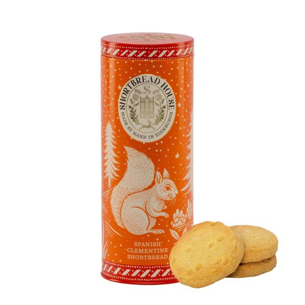Truly Handmade Shortbread Biscuits with Spanish Clementine Tin 200g