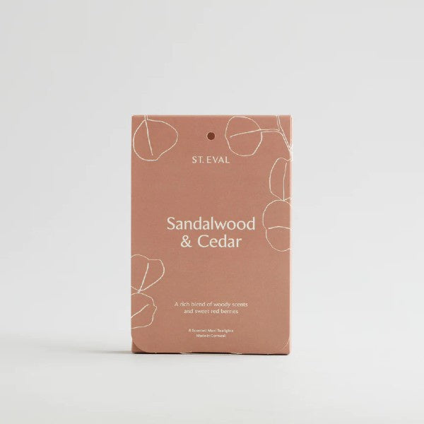 Sandalwood & Cedar Lamorna Tealight Maxi