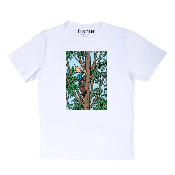 Tintin Tree Climbing Kids T-Shirt