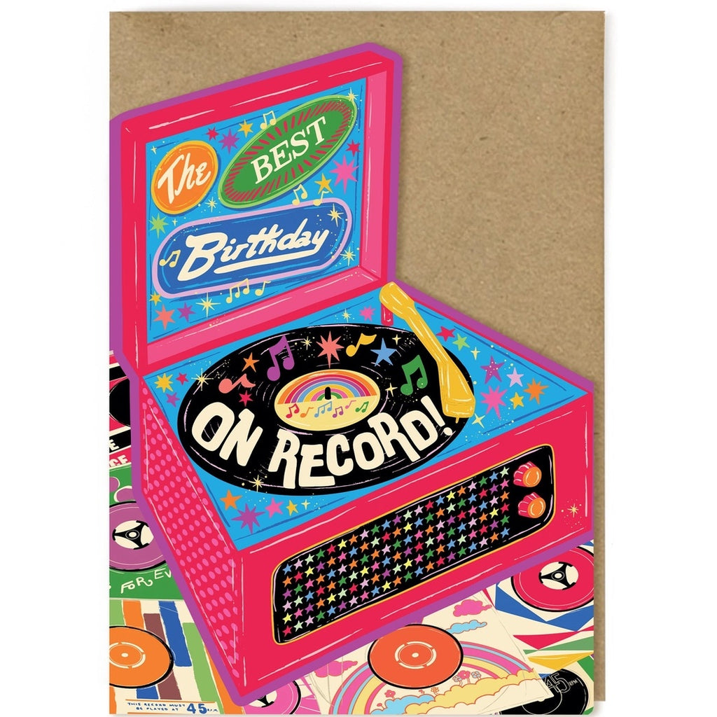 The Best Birthday on Record Birthday Card