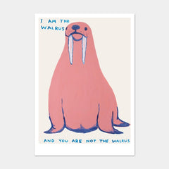 I Am The Walrus Postcard