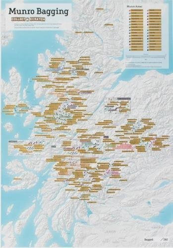 Munro Bagging Collect and Scratch Map