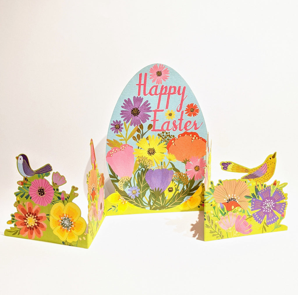 Easter Garden Concertina Card