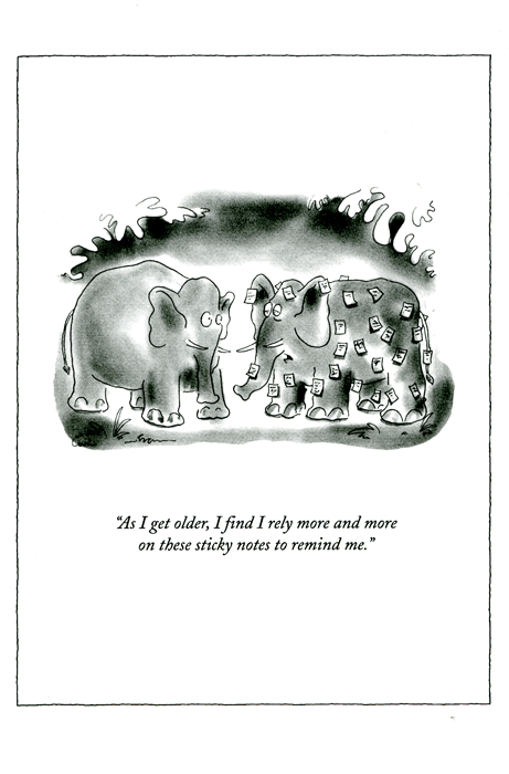 The New Yorker As I Get Older Card