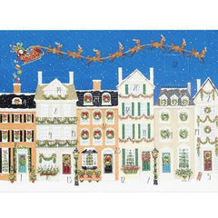 Santa Delivering Gifts Advent Calendar