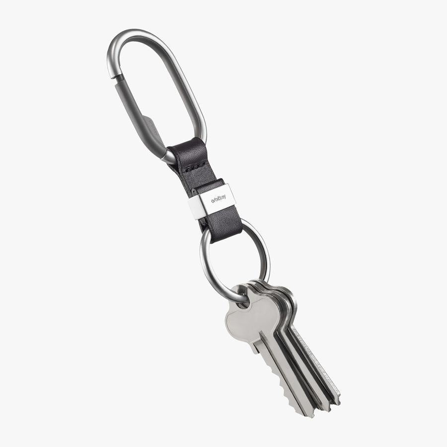 Orbitkey Clip Leather Black/Black Stitching