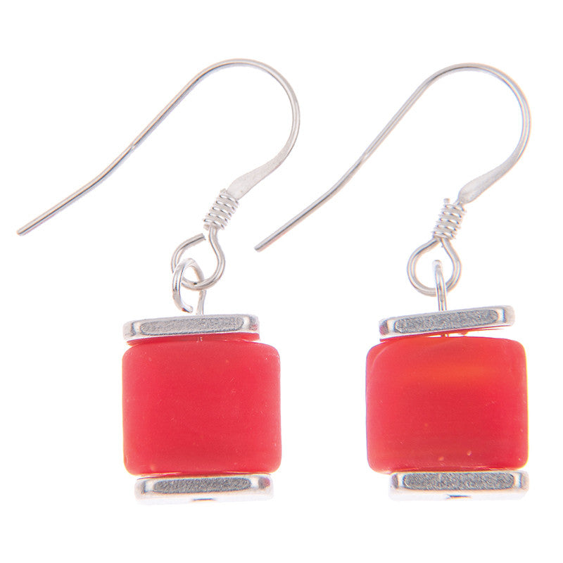 Carrie Elspeth Red Luxe Earrings