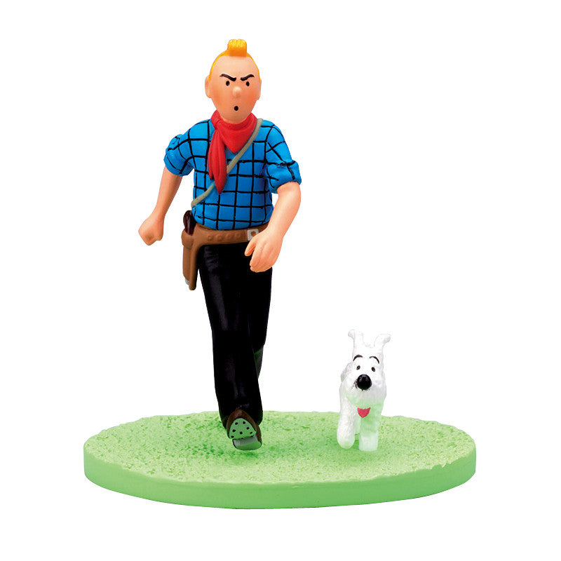 Tintin Cowboy Boxed Scene