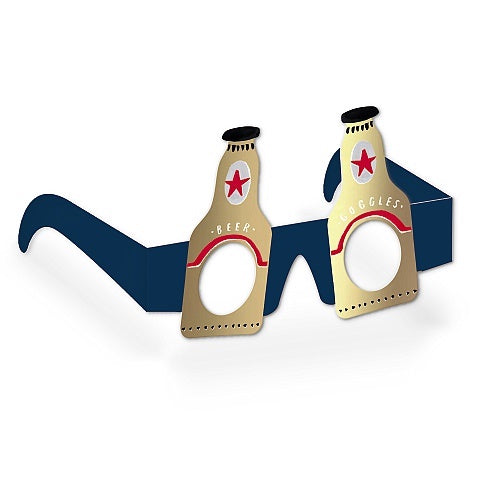 Beer Goggles Birthday Glasses