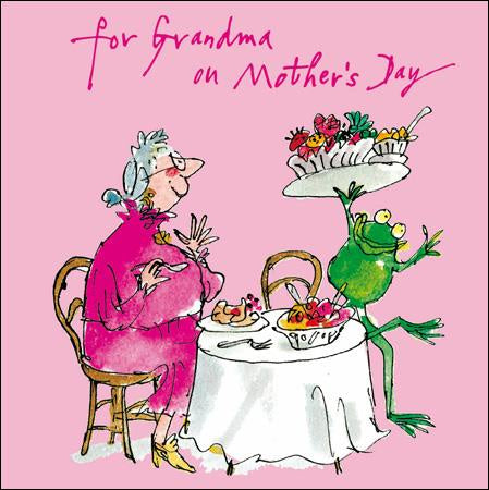 For Grandma on Mother's Day Card