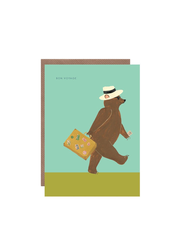 Bon Voyage Bear Card