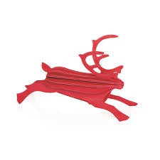 Lovi Red Reindeer 8cm