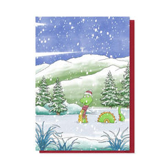 Nessie Christmas Card