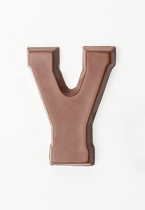Chocolate Letter Y