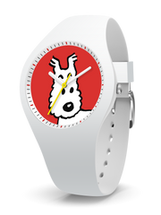 Tintin Watch - Snowy in White and Red