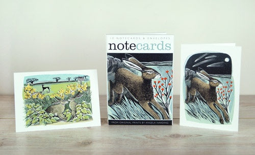 Shooting Stars/Look Out Angela Harding Pack of 10 Cards