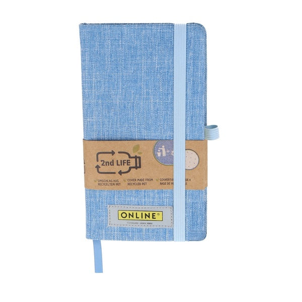 2nd Life A6 Blue Notebook