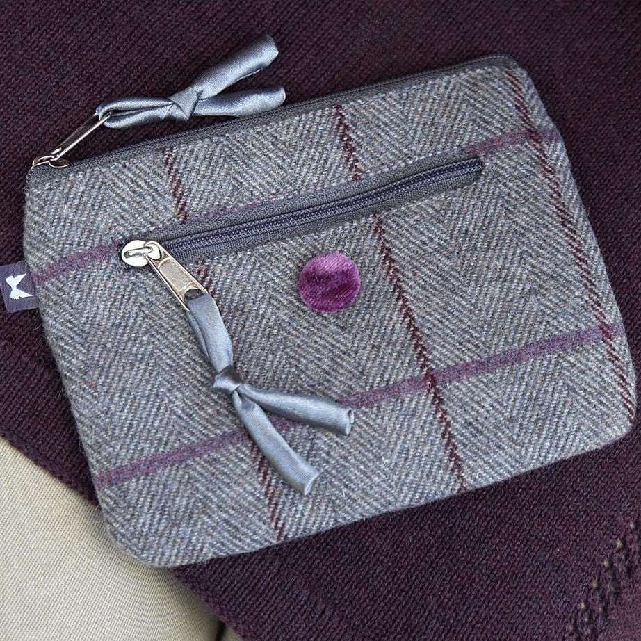 Heritage Tweed Iris Emily Purse