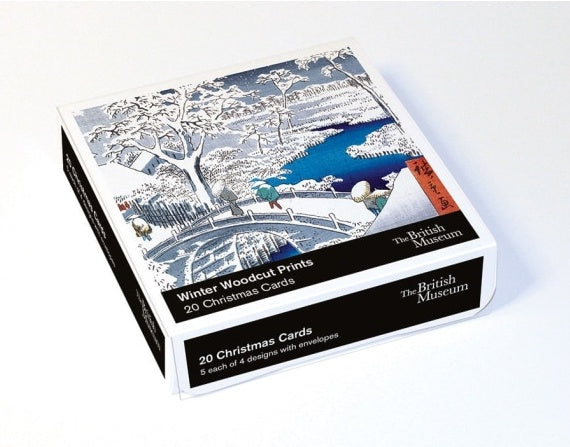 The British Museum Winter Woodland Prints Box of 20 Cards