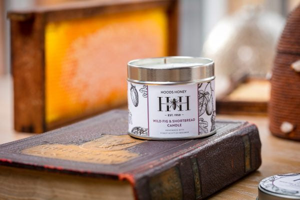 Wild Fig and Shortbread Beeswax Tin Candle