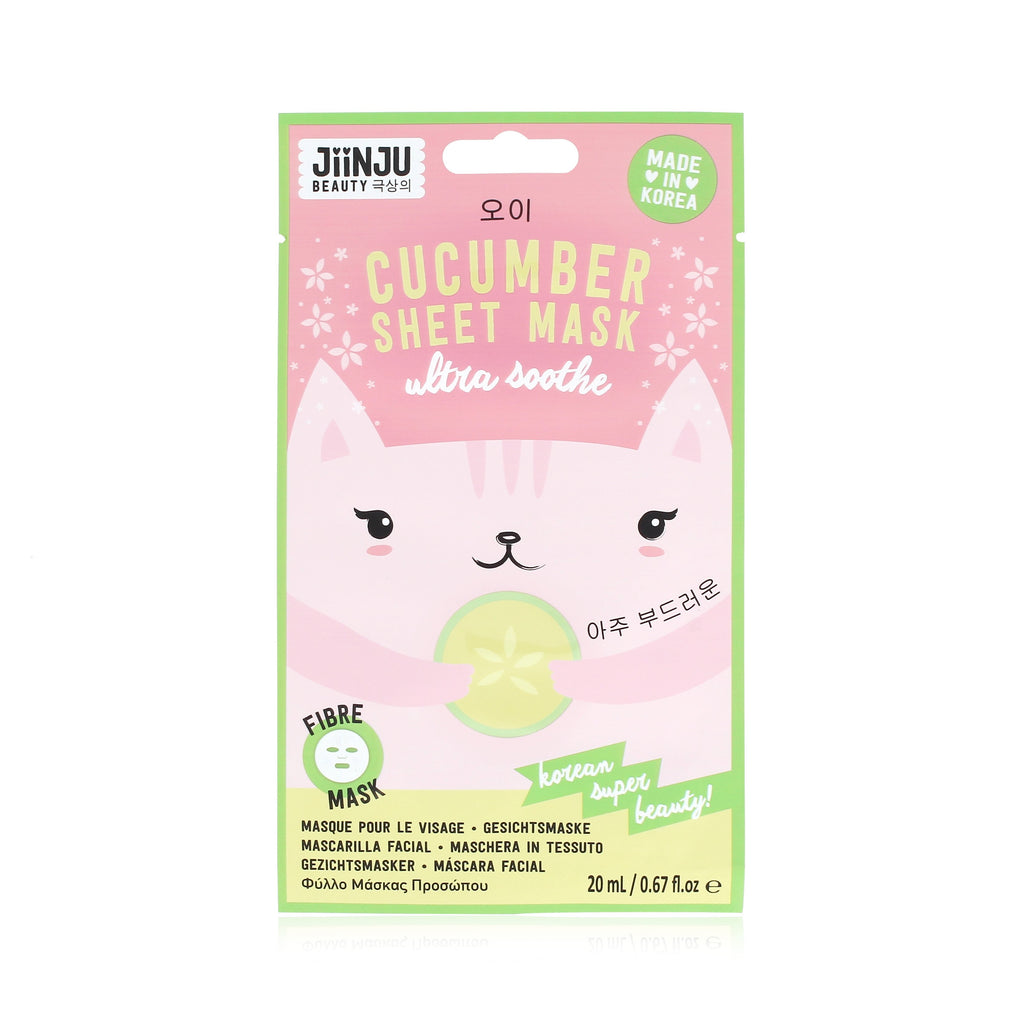 JiinJu Ultra Soothe Cucumber Sheet Mask