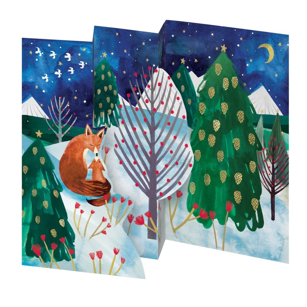 Cub's First Christmas Folding Card Pack