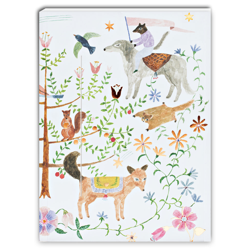 Let's Go to Wonderland Green Journal