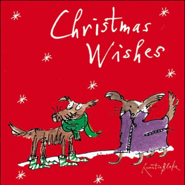 Christmas Buddies Quentin Blake Charity Pack of 5 Christmas Cards