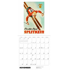 2022 Ski the World Wall Calendar