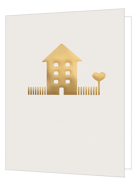 Gold House Card
