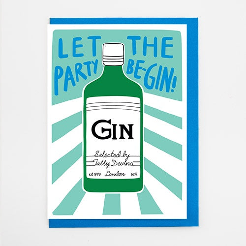 Let The Party Be-gin Card