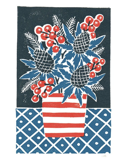 Thistle & Berries Pack of 5 Christmas Cards