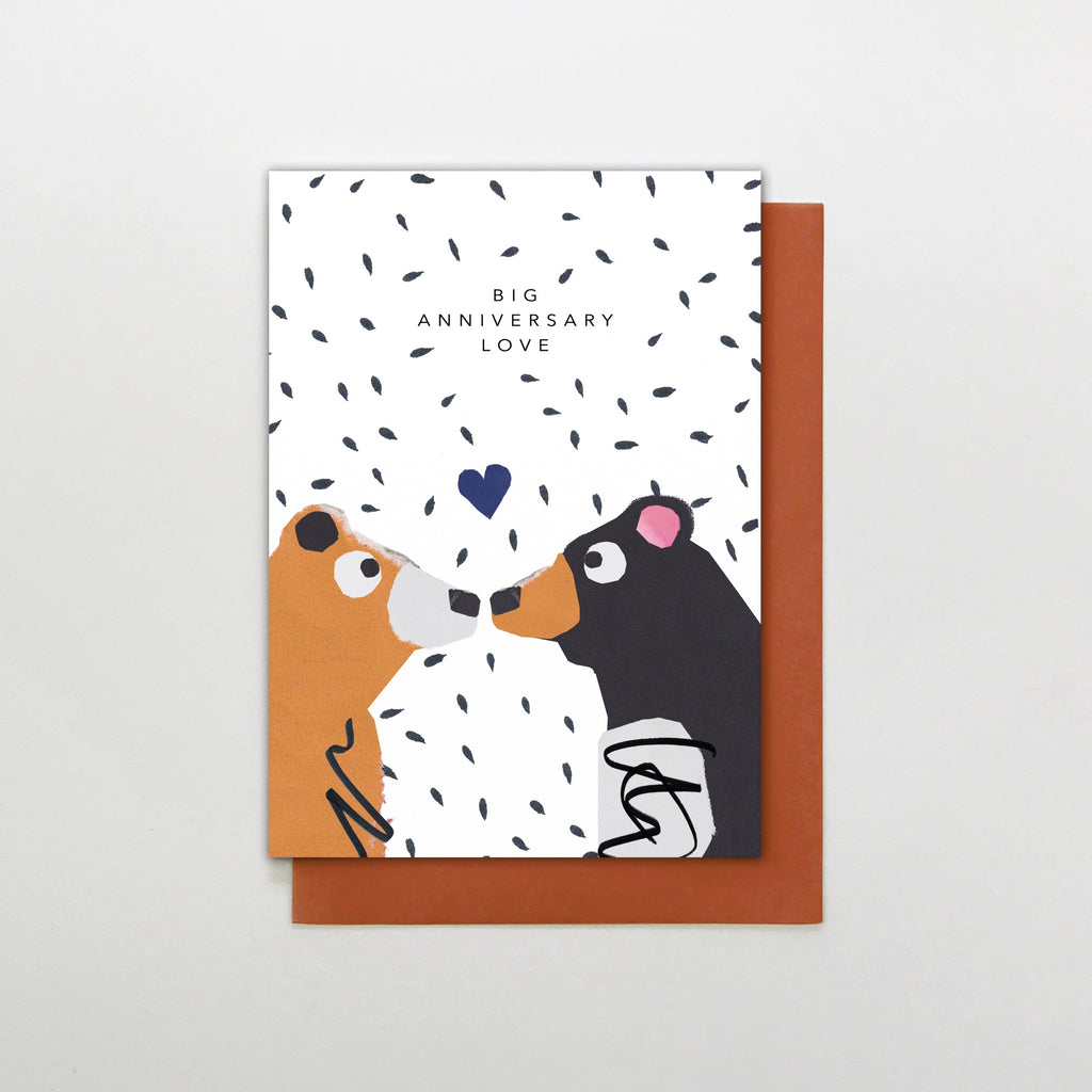 Big Anniversary Love Bear Card