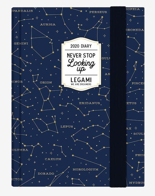Small Photo Daily Diary 12 Month - Stars