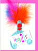 21st Puffy Birthday Card