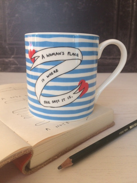 A Woman's Place Mug