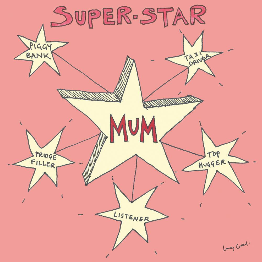 Superstar Mum Card